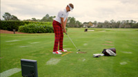 Ian Poulter Using TrackMan